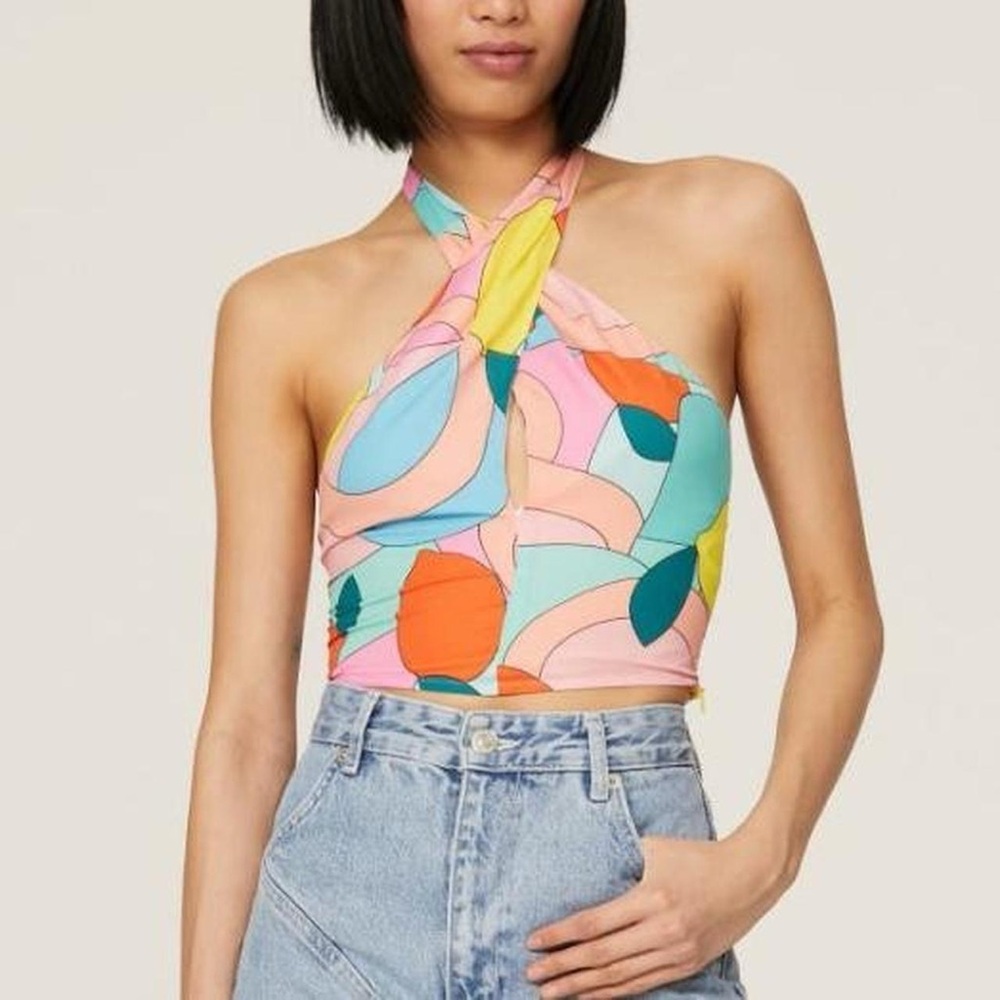 Staud Citrus Kai Crop Top